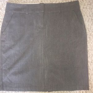 Old Navy Gray Pencil Skirt Size 14